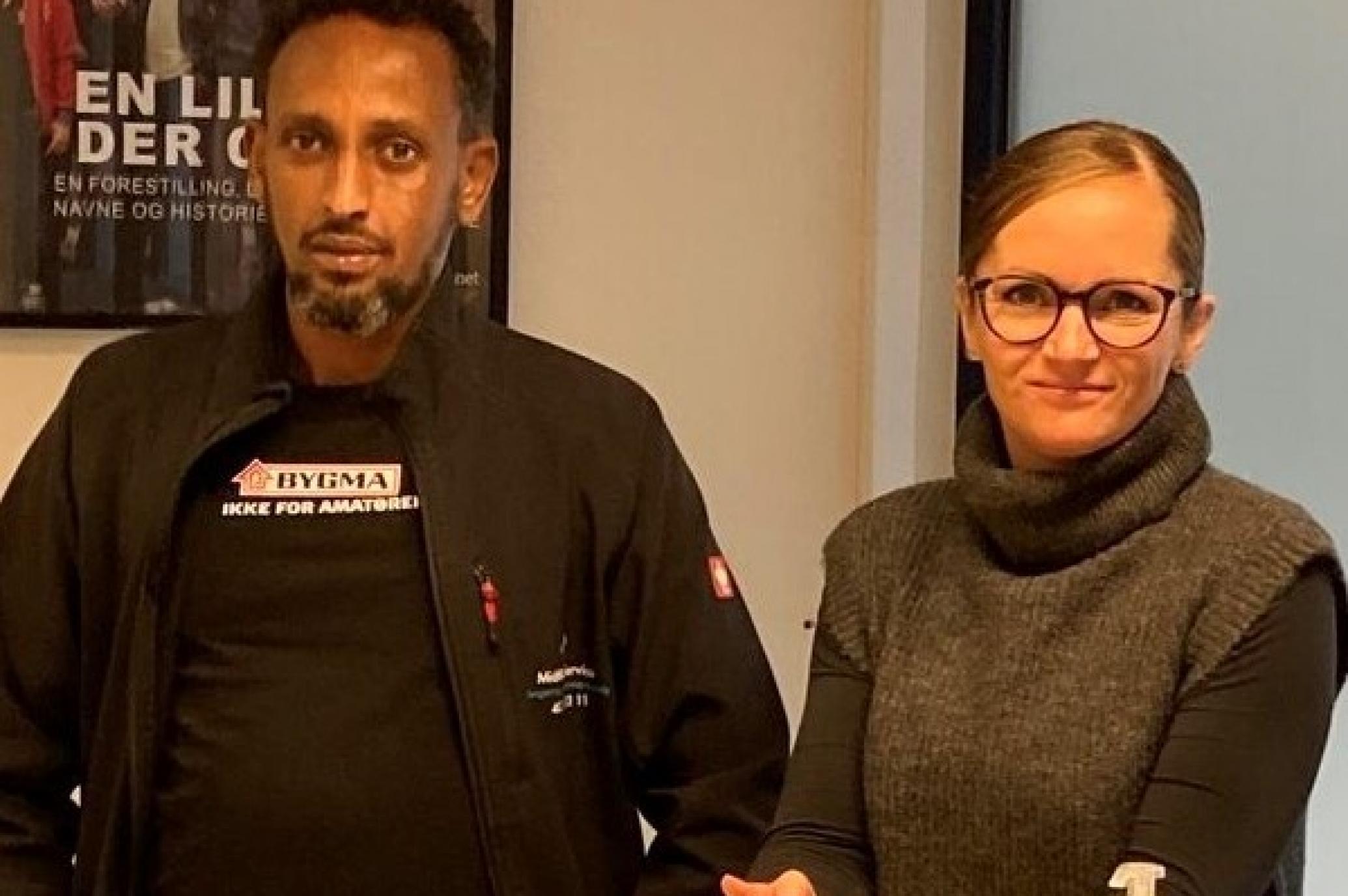 Hassan og Tanja.